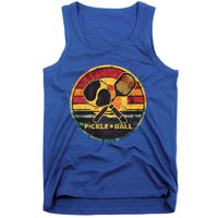 Vintage Pickleball Paddleball Retro Lover FatherS Day Cute Gift Tank Top