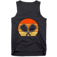 Vintage Pickleball Paddle Gift For Pickleball Player Tank Top