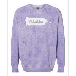 Villalba Puerto Rican Colorblast Crewneck Sweatshirt