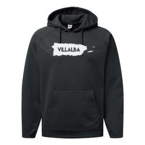 Villalba Puerto Rican Performance Fleece Hoodie