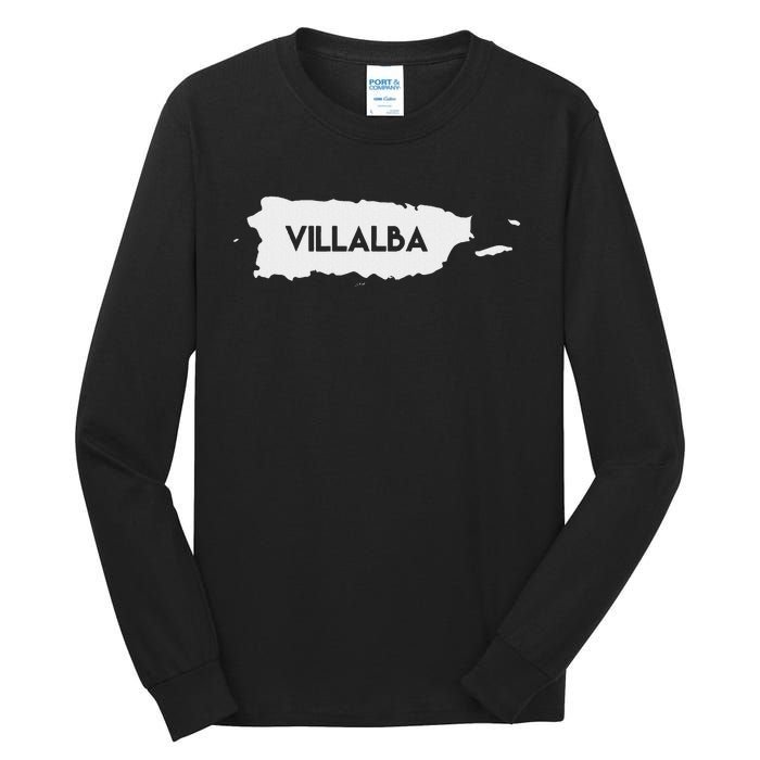 Villalba Puerto Rican Tall Long Sleeve T-Shirt