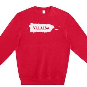 Villalba Puerto Rican Premium Crewneck Sweatshirt