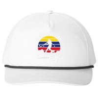 Venezuela Pride Roots Baseball Player Retro Softball Snapback Five-Panel Rope Hat