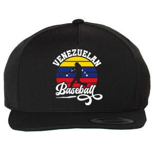 Venezuela Pride Roots Baseball Player Retro Softball Wool Snapback Cap