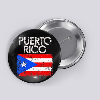 Vintage Puerto Rico Puerto Rican Flag Pride Gift Button