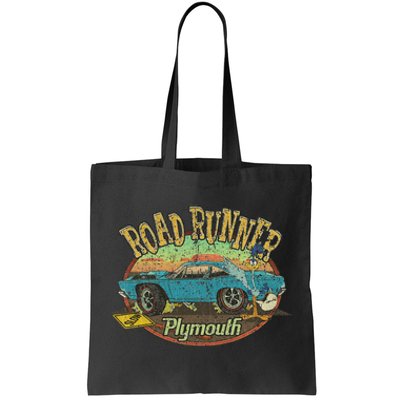 Vintage Plymouth's Road Runner 1968 Classic Car Gift Tote Bag