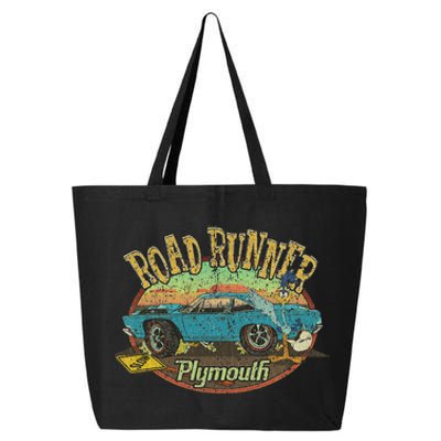 Vintage Plymouth's Road Runner 1968 Classic Car Gift 25L Jumbo Tote