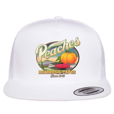 Vintage Peaches Records And Tapes Since 1975 Flatbill Hat