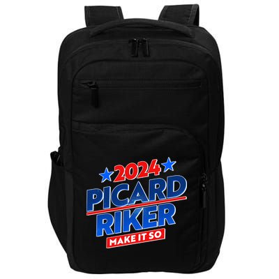 Vote Picard Riker Make It So 2024 Election Impact Tech Backpack