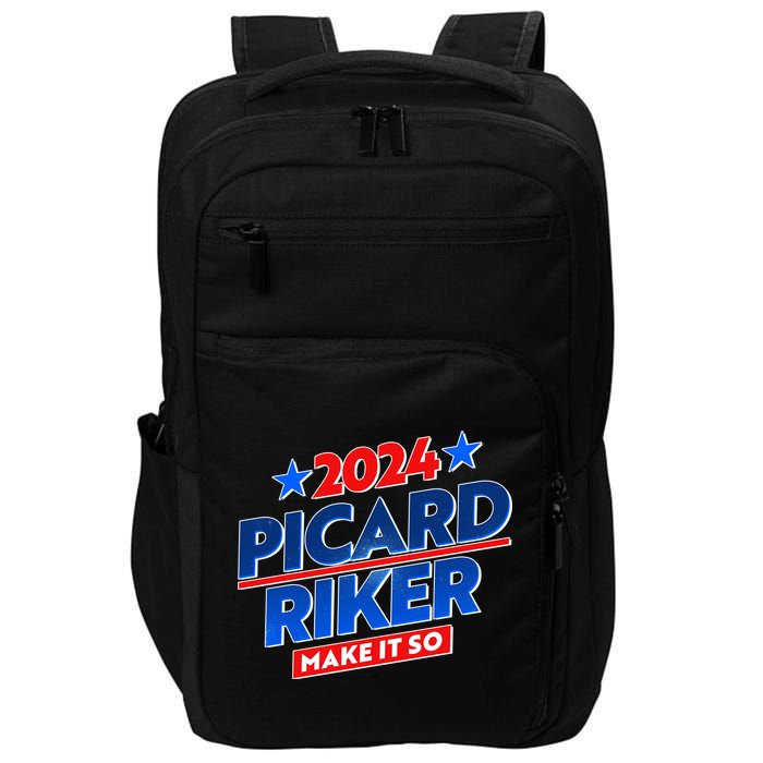 Vote Picard Riker Make It So 2024 Election Impact Tech Backpack