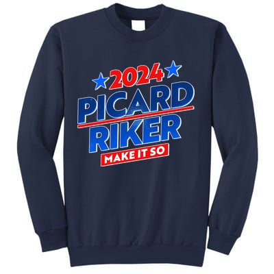 Vote Picard Riker Make It So 2024 Election Sweatshirt
