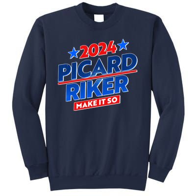 Vote Picard Riker Make It So 2024 Election Sweatshirt