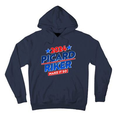 Vote Picard Riker Make It So 2024 Election Tall Hoodie