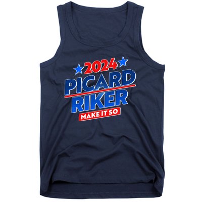 Vote Picard Riker Make It So 2024 Election Tank Top