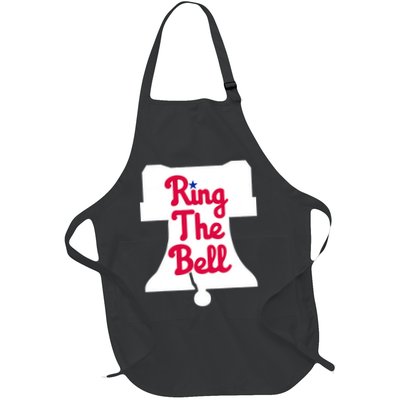 Vintage Philly Ring The Bell Philadelphia Baseball Christmas Apron