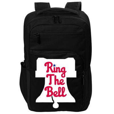 Vintage Philly Ring The Bell Philadelphia Baseball Christmas Impact Tech Backpack
