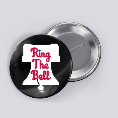 Vintage Philly Ring The Bell Philadelphia Baseball Christmas Button
