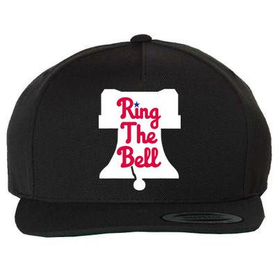 Vintage Philly Ring The Bell Philadelphia Baseball Christmas Wool Snapback Cap