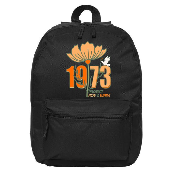 Vintage Protect Roe V. Wade 1973 16 in Basic Backpack