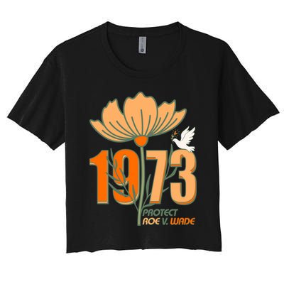 Vintage Protect Roe V. Wade 1973 Crop Top