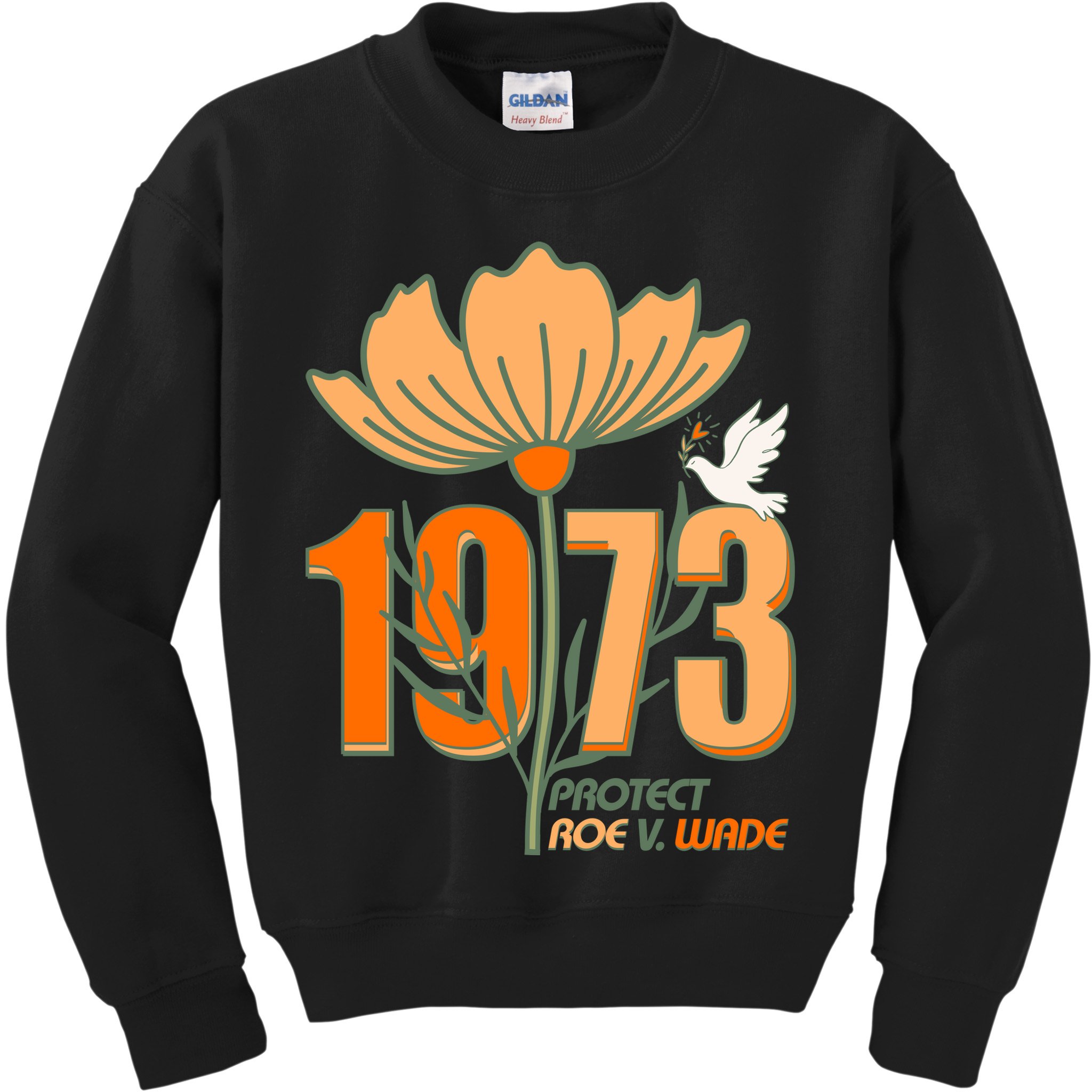 Vintage Protect Roe V. Wade 1973 Kids Sweatshirt
