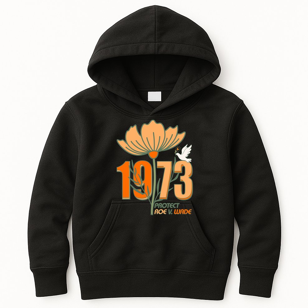Vintage Protect Roe V. Wade 1973 Kids Hoodie