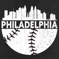 Vintage Philadelphia Skyline Baseball Retro Cityscap Hat