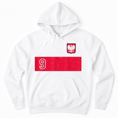 Vintage Poland Soccer Jersey Polska Football Hoodie