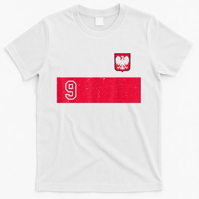 Vintage Poland Soccer Jersey Polska Football T-Shirt