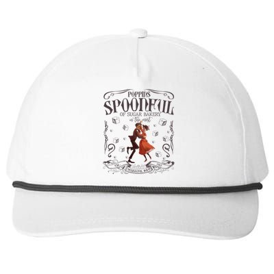 Vintage Poppins Spoonful Of Sugar Bakery In The Most Delightful Way Snapback Five-Panel Rope Hat