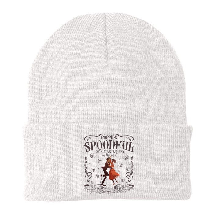 Vintage Poppins Spoonful Of Sugar Bakery In The Most Delightful Way Knit Cap Winter Beanie