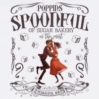 Vintage Poppins Spoonful Of Sugar Bakery In The Most Delightful Way Knit Cap Winter Beanie