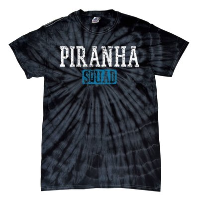 Vintage Piranha Squad Tie-Dye T-Shirt