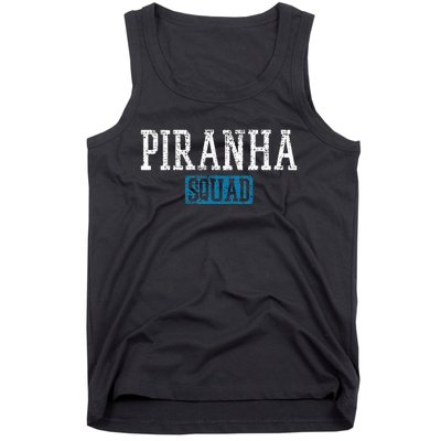 Vintage Piranha Squad Tank Top