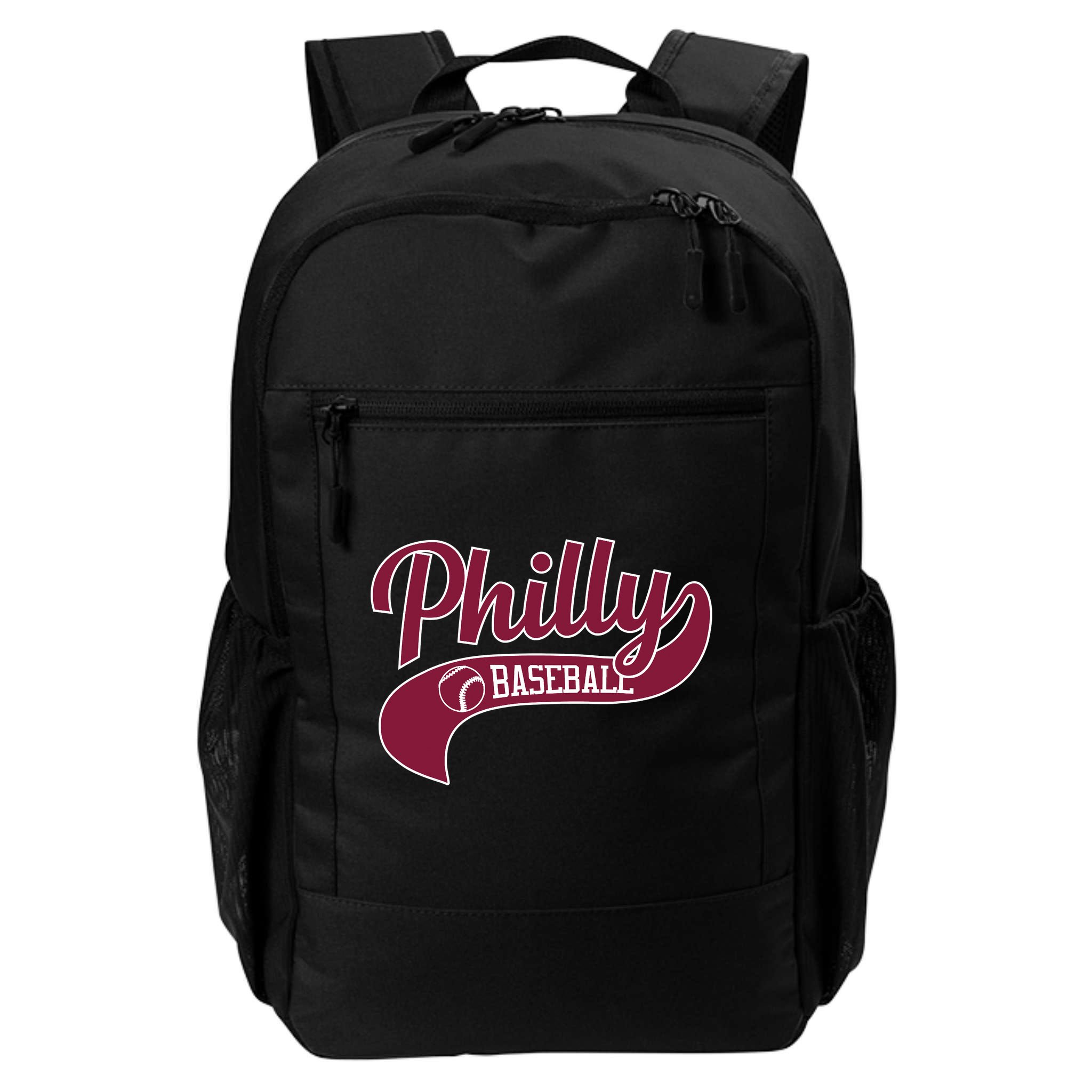 Vintage Philly Swoosh Retro Philadelphia Baseball Backpack