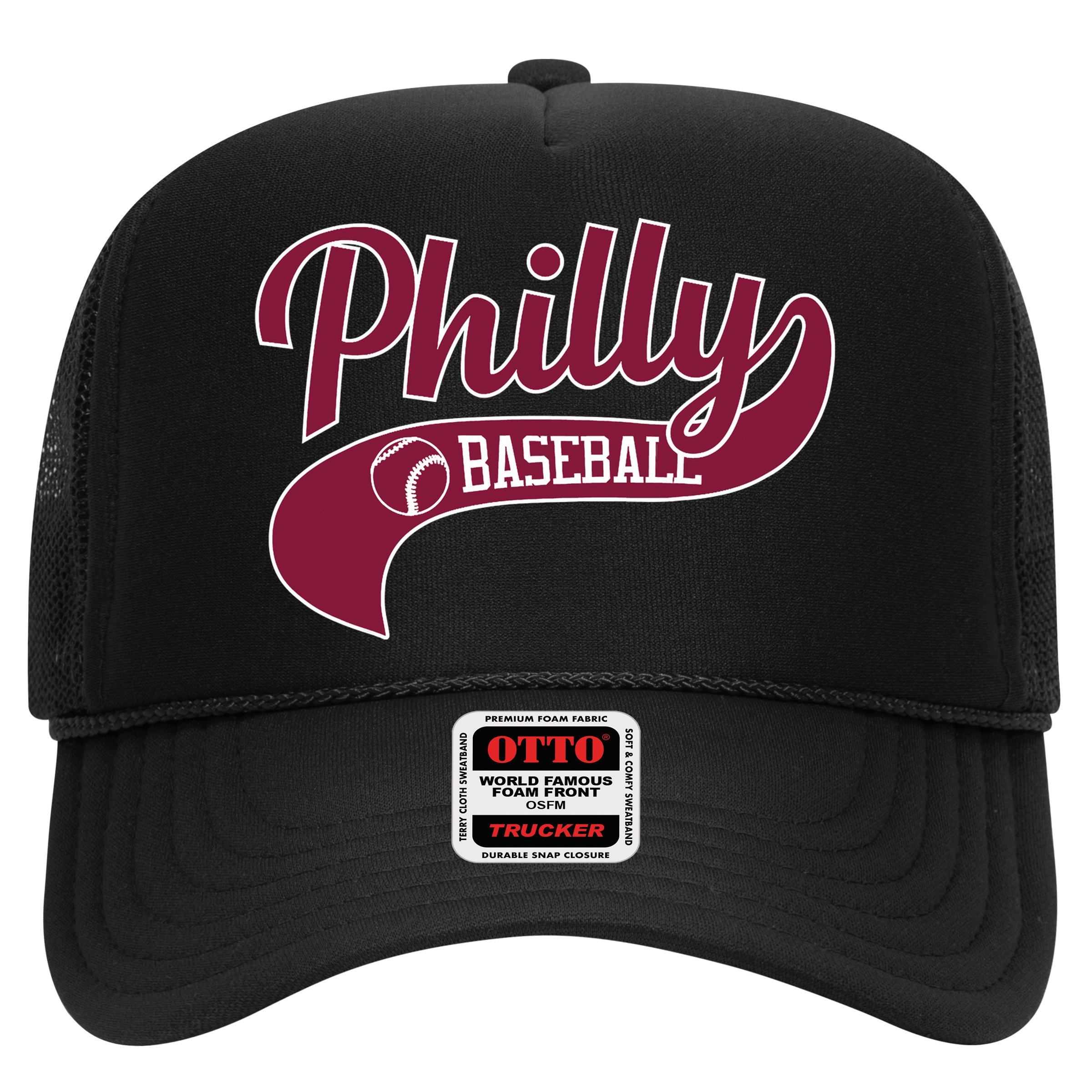 Vintage Philly Swoosh Retro Philadelphia Baseball Hat