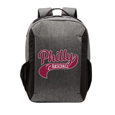 Vintage Philly Swoosh Retro Philadelphia Baseball Vector Backpack