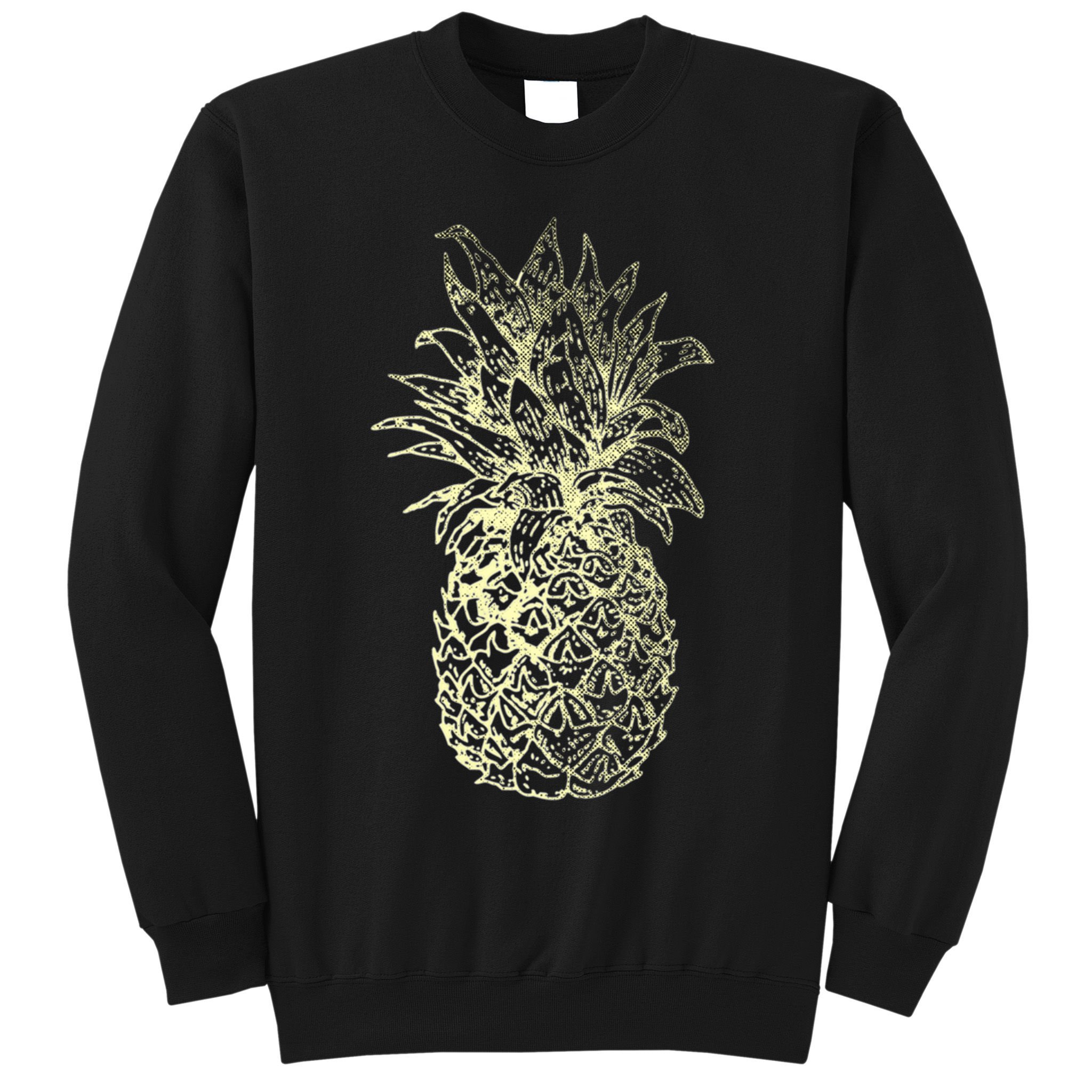 Vintage Pineapple Summer Vacation Graphic Sweatshirt