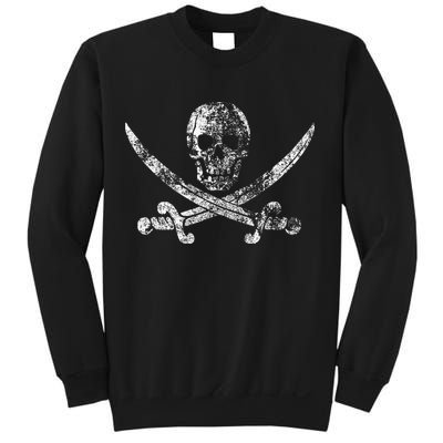 Vintage Pirate Skull Sweatshirt