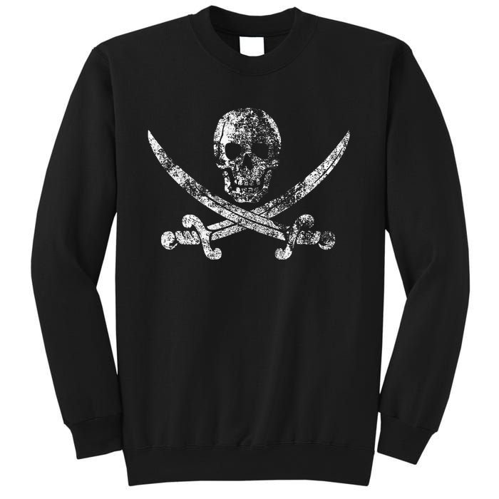 Vintage Pirate Skull Sweatshirt