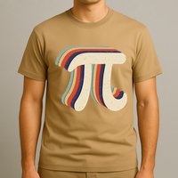 Vintage Pi Symbol Math Geek Mathematics Happy Pi Day .Png T-Shirt