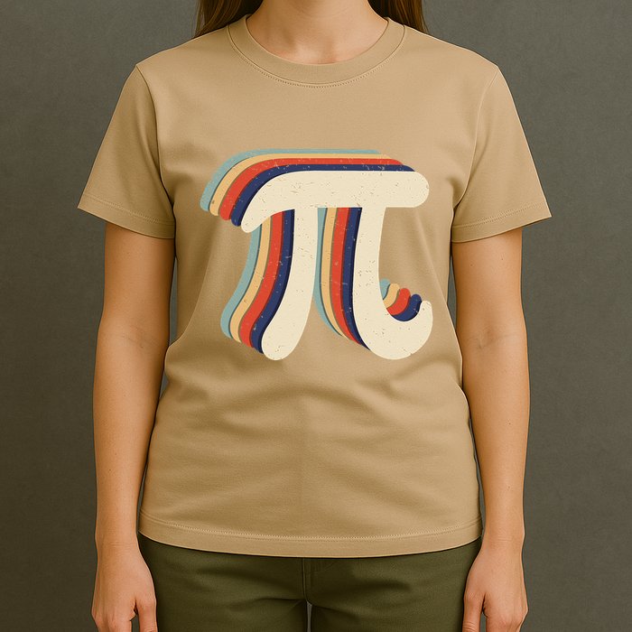 Vintage Pi Symbol Math Geek Mathematics Happy Pi Day .Png T-Shirt