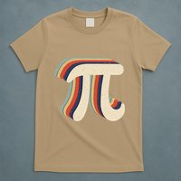 Vintage Pi Symbol Math Geek Mathematics Happy Pi Day .Png T-Shirt