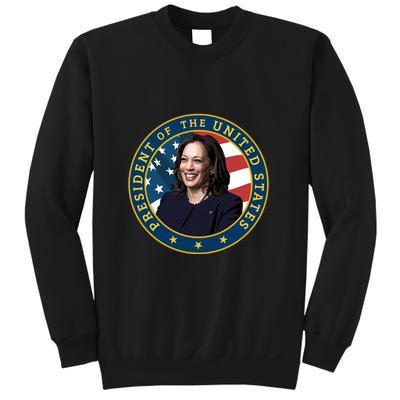 Vice Presidential Seal With Portrait Illustration Sweatshirt
