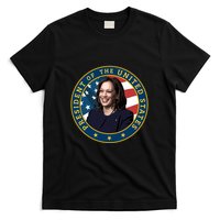 Vice Presidential Seal With Portrait Illustration T-Shirt