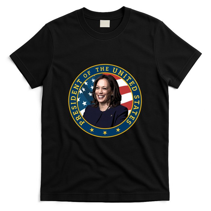 Vice Presidential Seal With Portrait Illustration T-Shirt