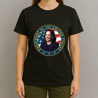 Vice Presidential Seal With Portrait Illustration T-Shirt