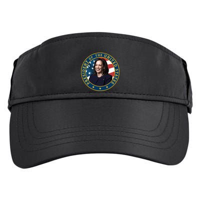 Vice Presidential Seal With Portrait Illustration Adult Drive Performance Visor