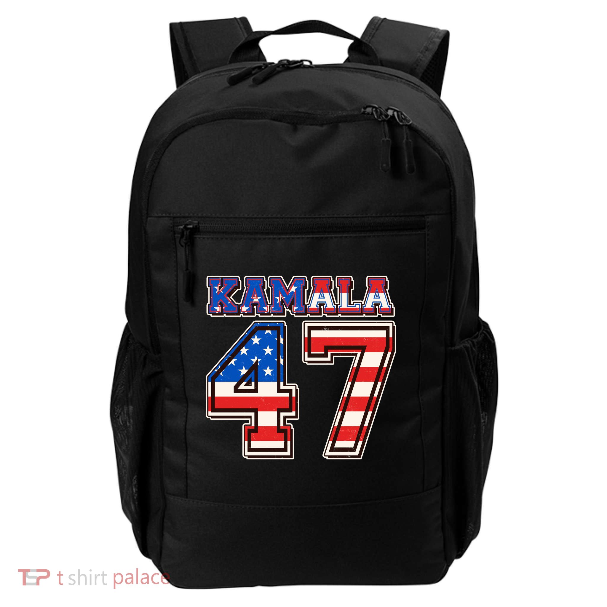 Vintage Patriotic Sporty Kamala Harris 47 Backpack