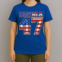 Vintage Patriotic Sporty Kamala Harris 47 T-Shirt
